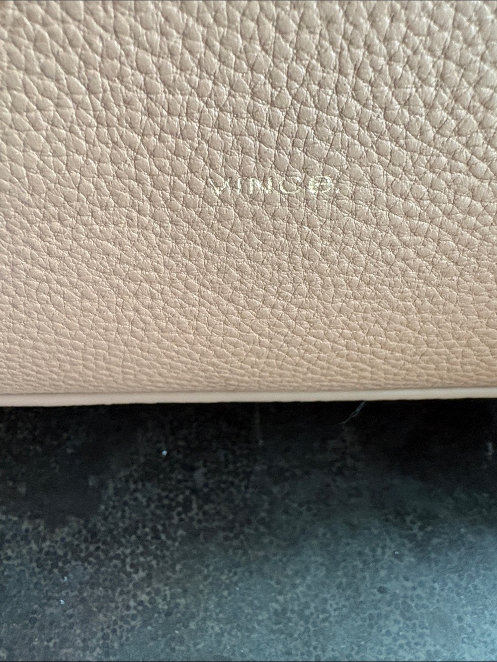 Vince Pebbled Dome Satchel - Beige Tan - Picture 8 of 10